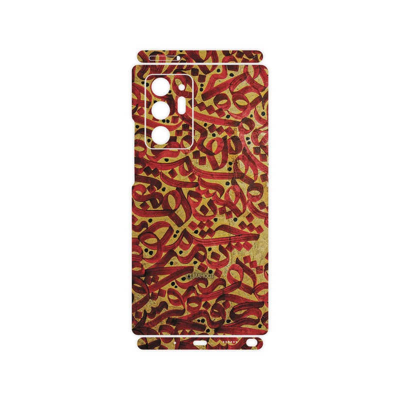 برچسب پوششی ماهوت مدل Nastaliq-6-FullSkin مناسب برای گوشی موبایل سامسونگ Galaxy Note20 ULTRA
