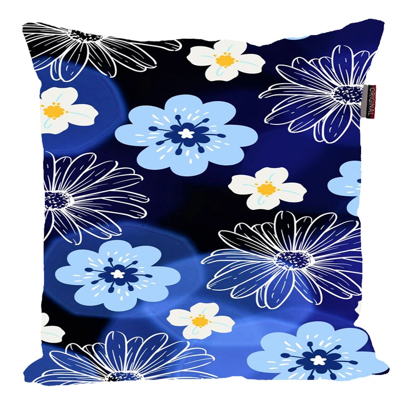 کوسن پاد آفرین مدل فانتزی طرح گل کد p141