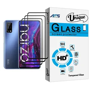 AFS Unique Glass MIX003 Screen Protector For Realme Narzo 30 Pro 5G Pack Of 3