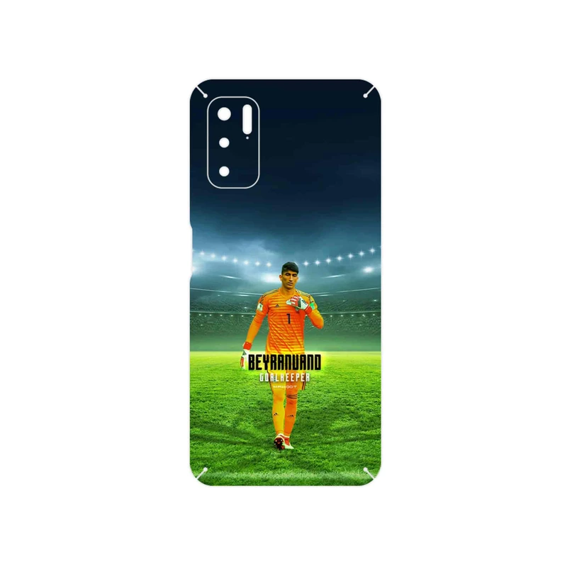 برچسب پوششی ماهوت مدل Alireza Beiranvand مناسب برای گوشی موبایل شیائومی Redmi Note 10 5G