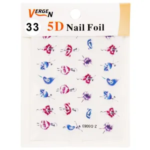 استیکر طراحی ناخن ورژن مدل GS125 مدل 33