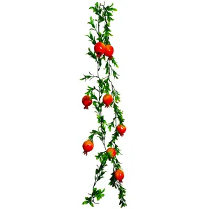 گل مصنوعی مدل ریسه انار