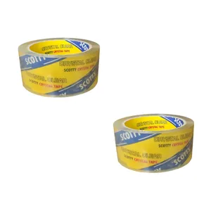 چسب پهن اسکاتی مدل crys عرض 5 سانتیمتر مجموعه دو عددی
