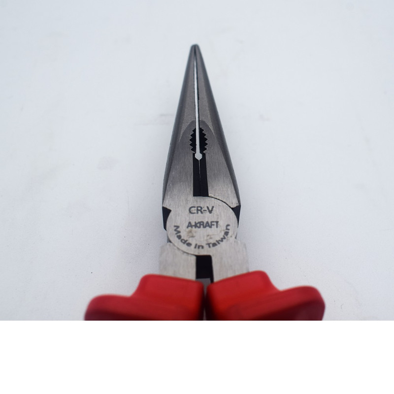 انبر دم باریک آ-کرافت مدل VDE-A04072 سایز 8 اینچ