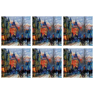 زیربشقابی مدل U1-42031 بسته 6 عددی