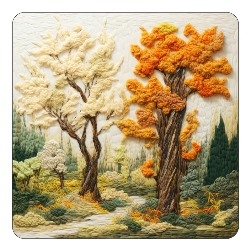 مگنت کاکتی طرح نقاشی رنگ روغن مدل mp70254