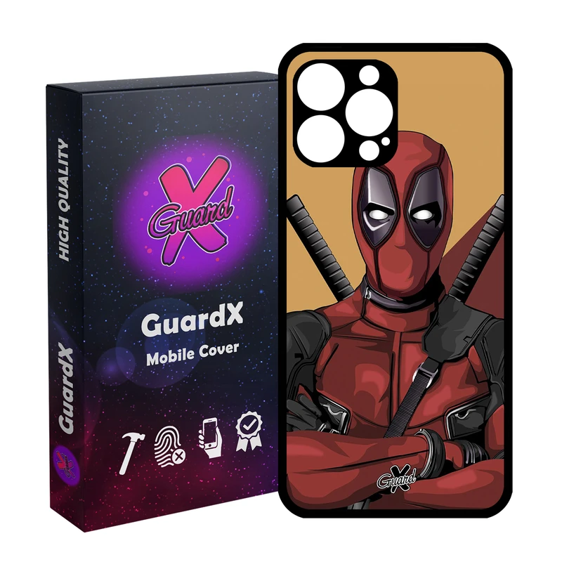 کاور گارد ایکس طرح Dead Pool مدل 10091 مناسب برای گوشی موبایل اپل iPhone 13 Pro Max