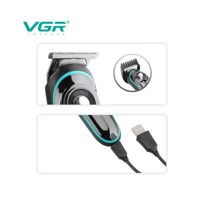 ماشین اصلاح موی سر و صورت وی جی ار مدل v-075