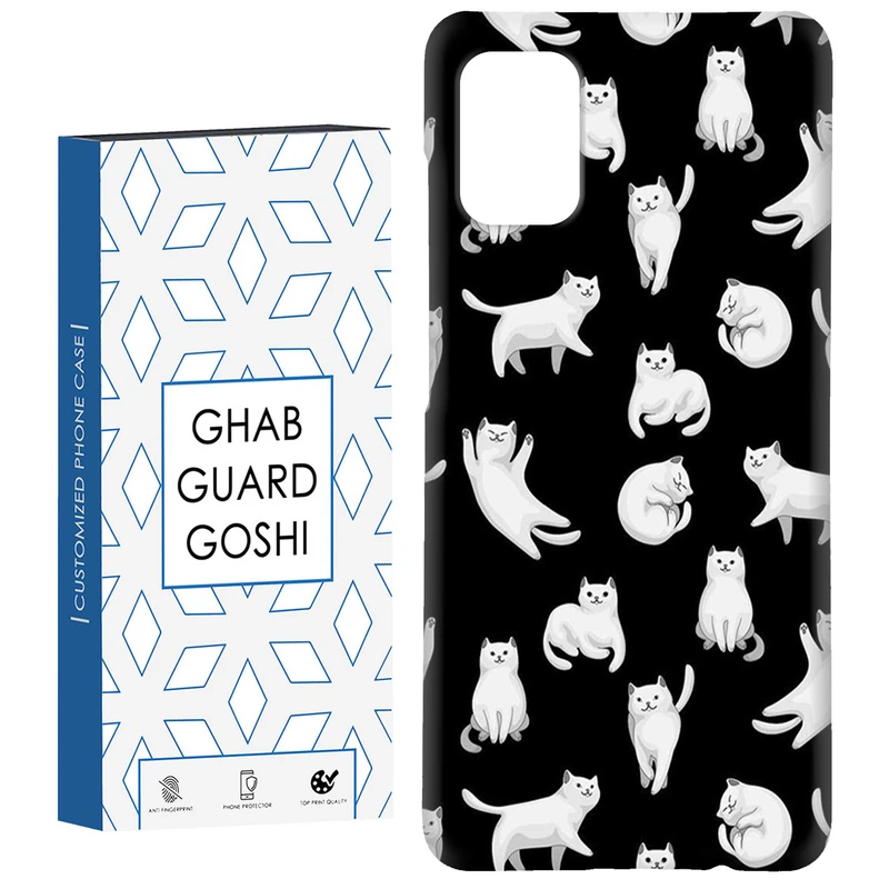 کاور قاب گارد گوشی طرح پیشی کد Dimo-551 مناسب برای گوشی موبایل سامسونگ Galaxy A51