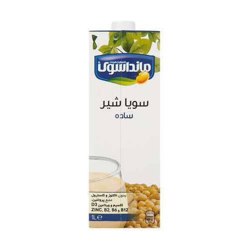 شیر سویا مانداسوی - 1 لیتر 