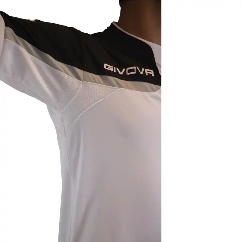 ست تی شرت و شلوارک ورزشی مردانه جیووا مدل KITC47 Soccer Kit رنگ سفید