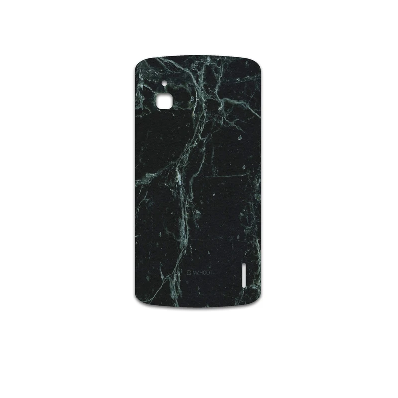 برچسب پوششی ماهوت مدل Graphite-Green-Marble مناسب برای گوشی موبایل گوگل Nexus 4 E
