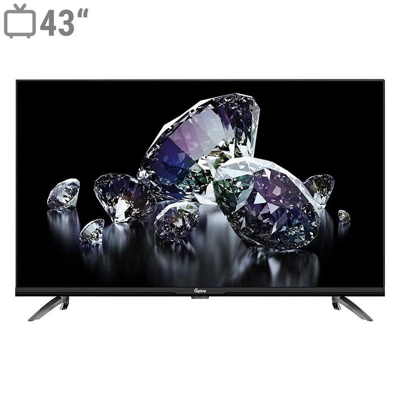 تلویزیون 43 اینچ ال ای دی هوشمند جی پلاس مدل GTV-43SH628N