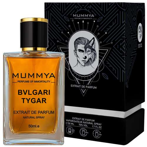 اکستریت پرفیوم مردانه مومیا مدل بولگاری تایگار تام ولف با رایحه خنک حجم 50 میلی لیتر