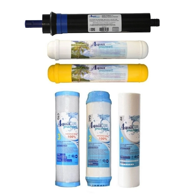 فیلتر دستگاه تصفیه آب آکوا پیورست مدل BC 660 مجموعه 6 عددی