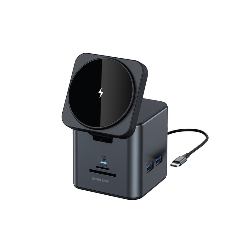هاب 9 پورت USB-C گرین لاین مدل Docking Station