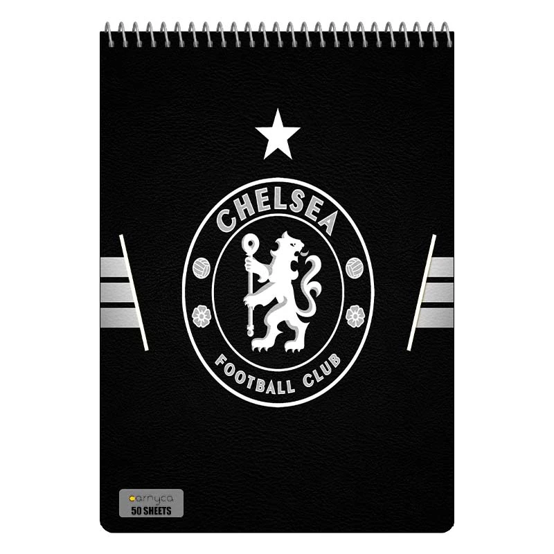 دفتر نقاشی 50 برگ سیمی کارنیکا طرح چلسی Chelsea کد 35131