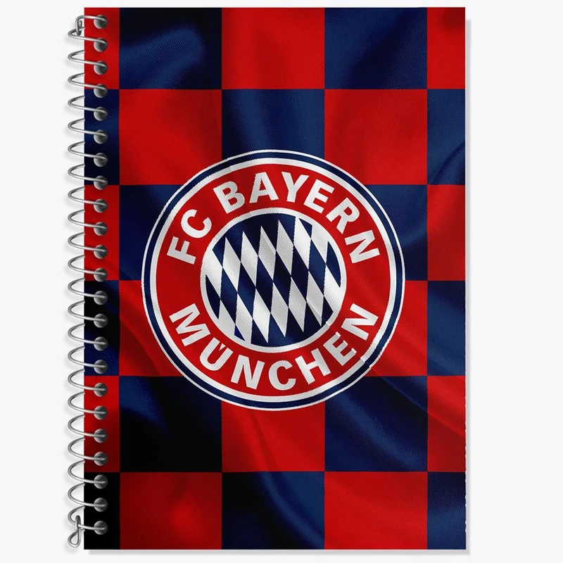 دفتر لغت 50 برگ خندالو مدل باشگاه بایرن مونیخ کد 26659