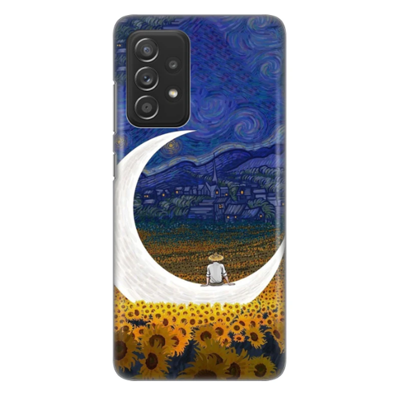 کاور طرح ماه و نگوک کد DIMO-029 مناسب برای گوشی موبایل سامسونگ Galaxy A52s / Galaxy A52 