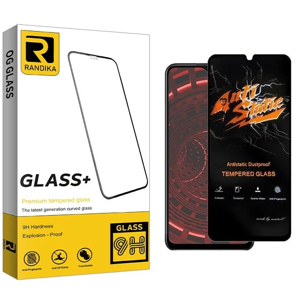 محافظ صفحه نمایش راندیکا مدل RK Antistatic مناسب برای گوشی موبایل سامسونگ Galaxy A12/A23/A13/A02/A03/A04
