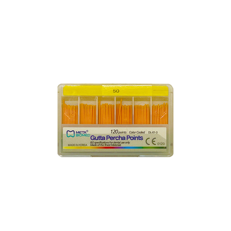 گوتا دندانپزشکی متا بایومد مدل 50 بسته 120 عددی