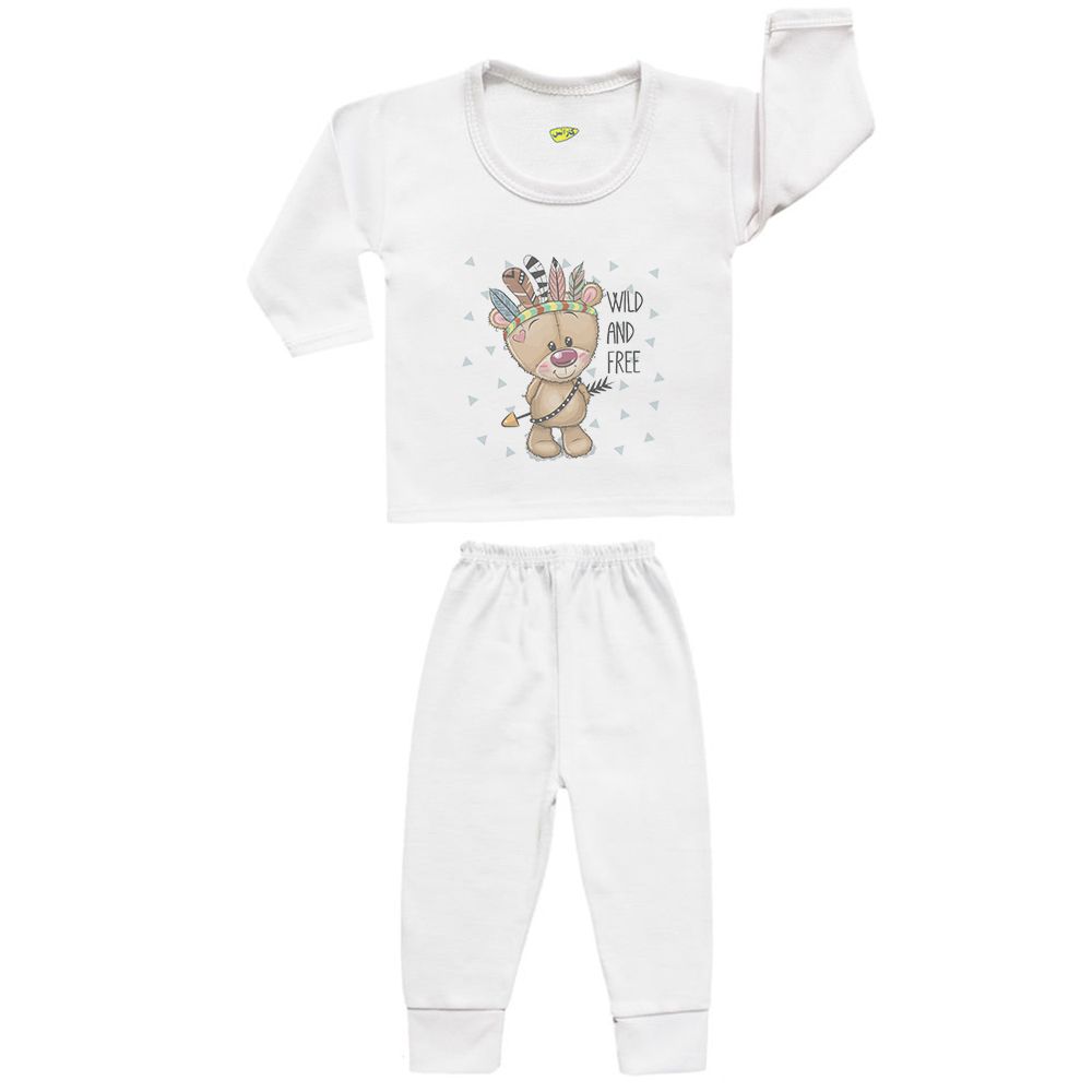 ست تی شرت و شلوار نوزادی کارانس مدل SBS-3245