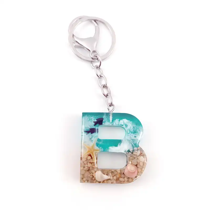 جاکلیدی مدل رزینی طرح دریا حرف B