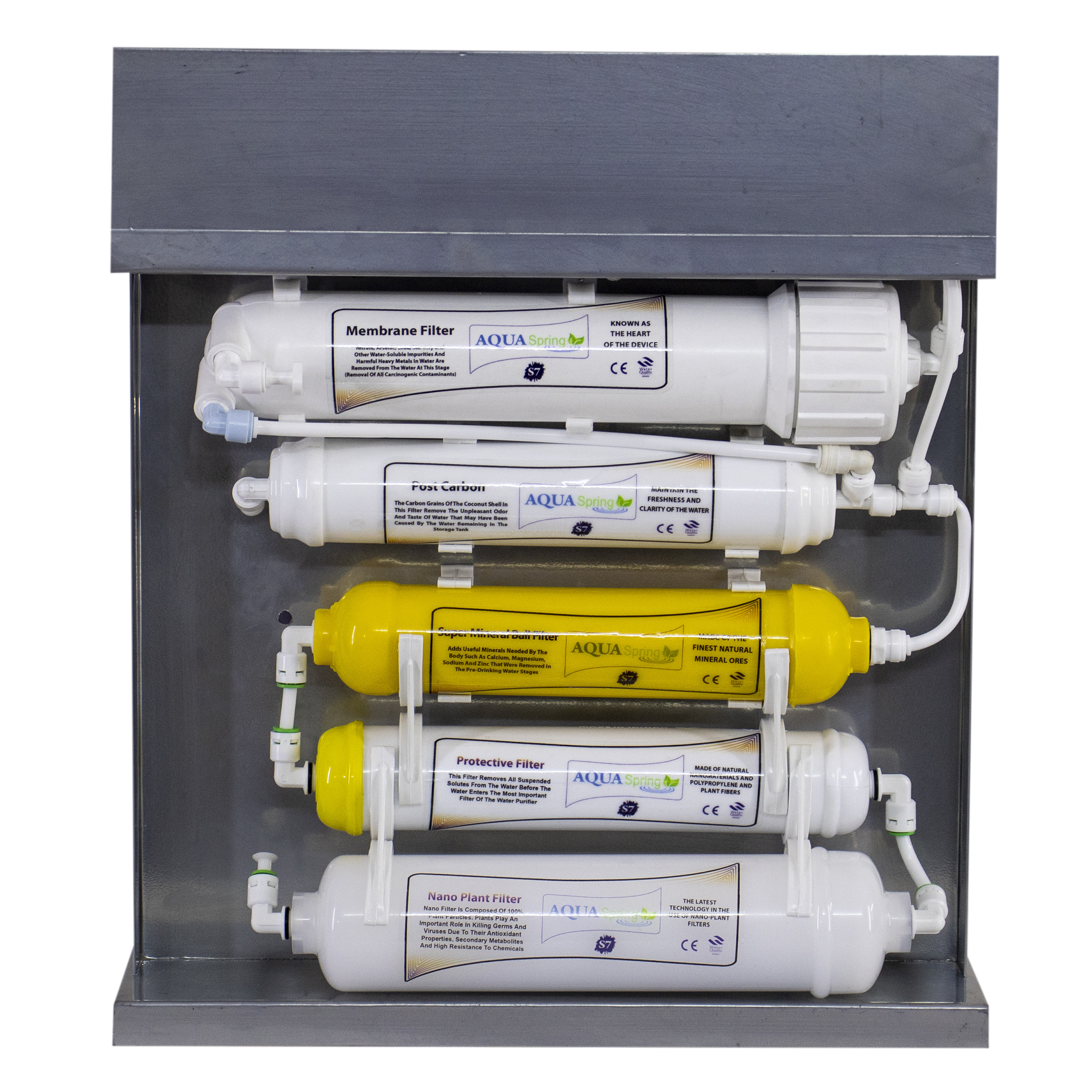 دستگاه تصفیه کننده آب آکوآ اسپرینگ مدل RO-S7-KZ 7011