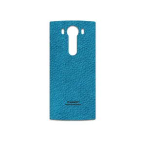 MAHOOT Blue-Leather Cover Sticker for LG V10