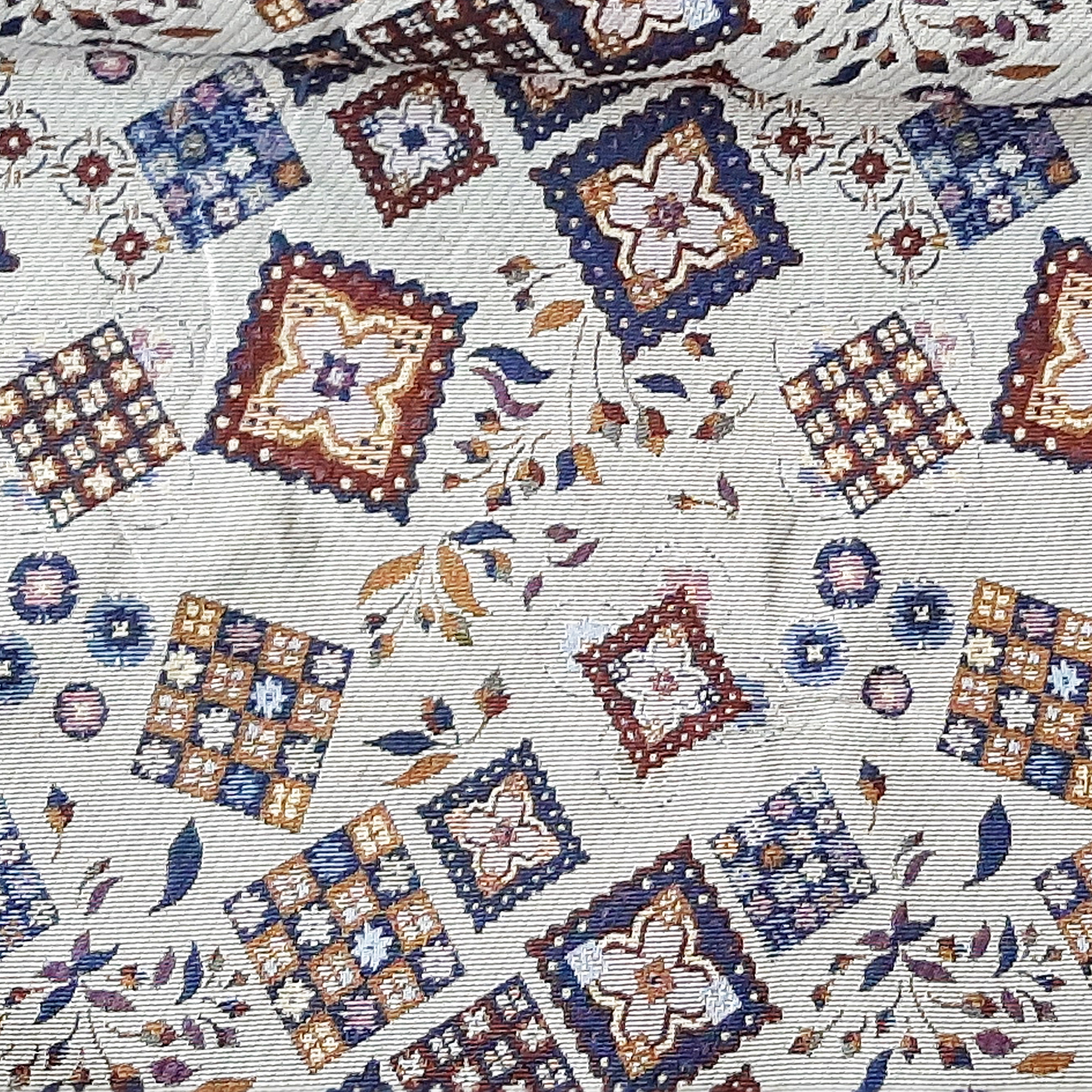 پارچه روفرشی مدل جاجیم کد Yazd02