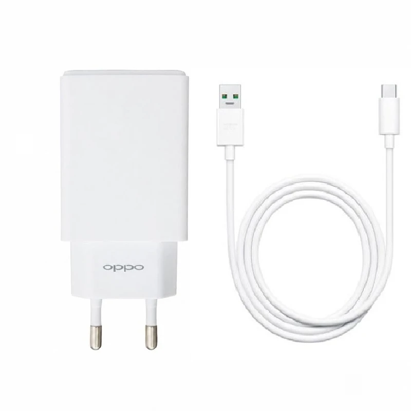 شارژر دیواری 10 وات اوپو مدل AK933YH به همراه کابل USB-C