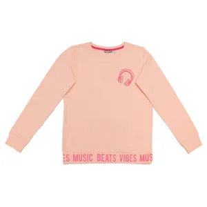 تی شرت آستین بلند دخترانه پیپرتس مدل 0095