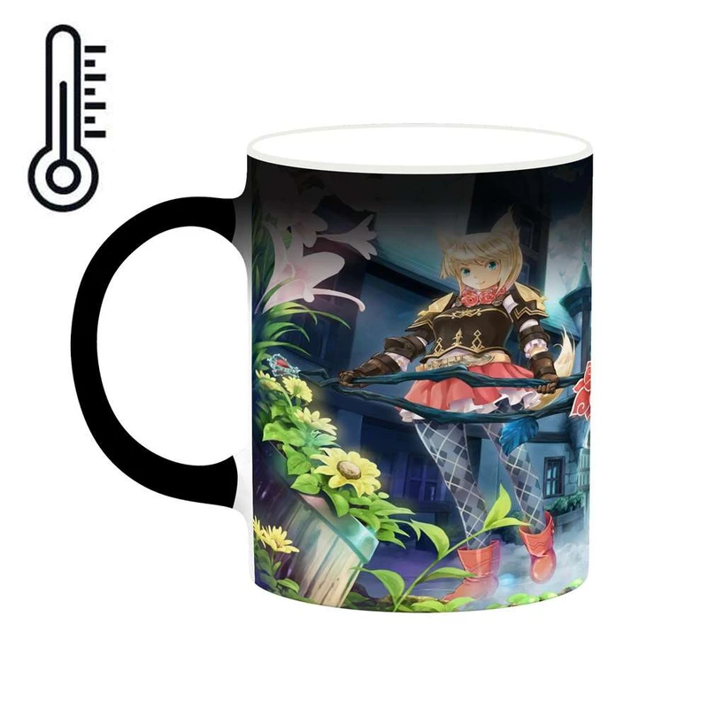 ماگ حرارتی کاکتی مدل انیمه کد mgh19288