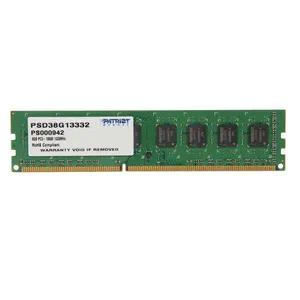 رم دسکتاپ DDR3 تک کاناله 1333 مگاهرتز CL9 پتریوت مدل PSD38G1333 ظرفیت 8 گیگابایت