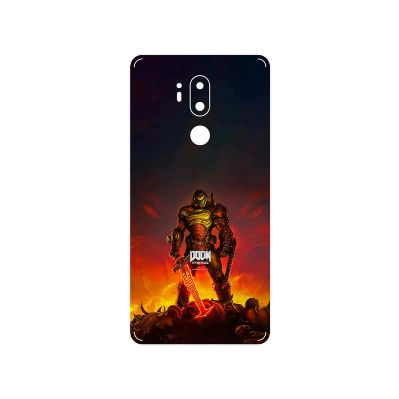 برچسب پوششی ماهوت مدل DOOM Game Series مناسب برای گوشی موبایل ال جی G7 PLUS THINQ