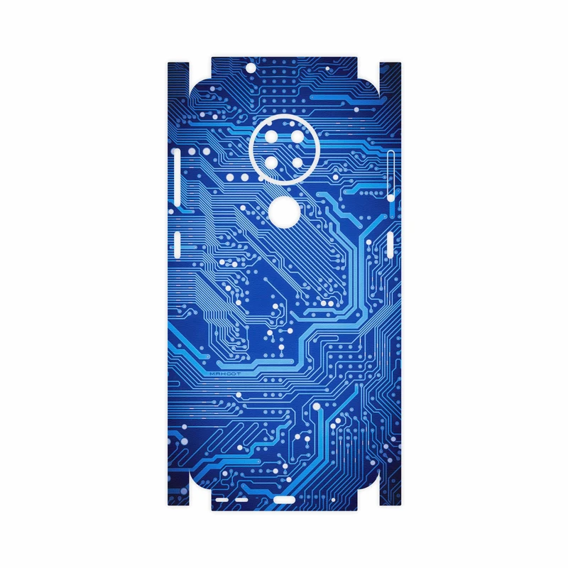 برچسب پوششی ماهوت مدل Blue Printed Circuit Board-FullSkin مناسب برای گوشی موبایل نوکیا 7.2
