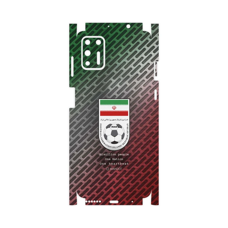 برچسب پوششی ماهوت مدل Iran-National-Football-Team-FullSkin مناسب برای گوشی موبایل موتورولا Moto G9 Plus