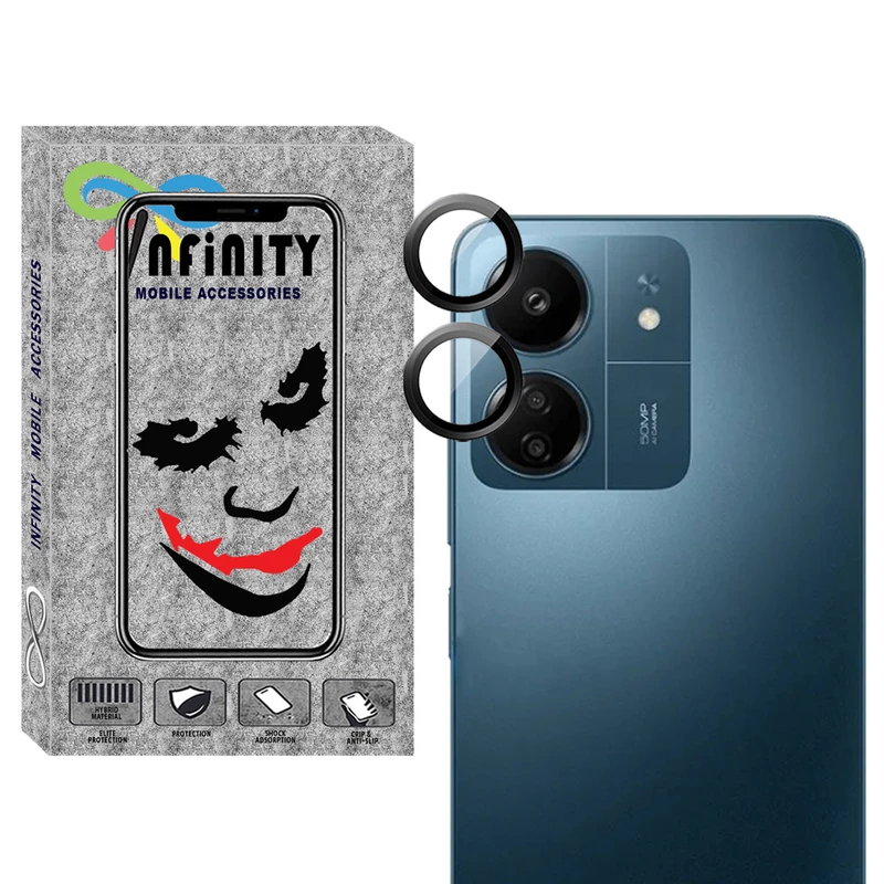 محافظ لنز دوربین اینفینیتی مدل Ring-Metal-IN مناسب برای گوشی موبایل شیائومی Redmi 13C