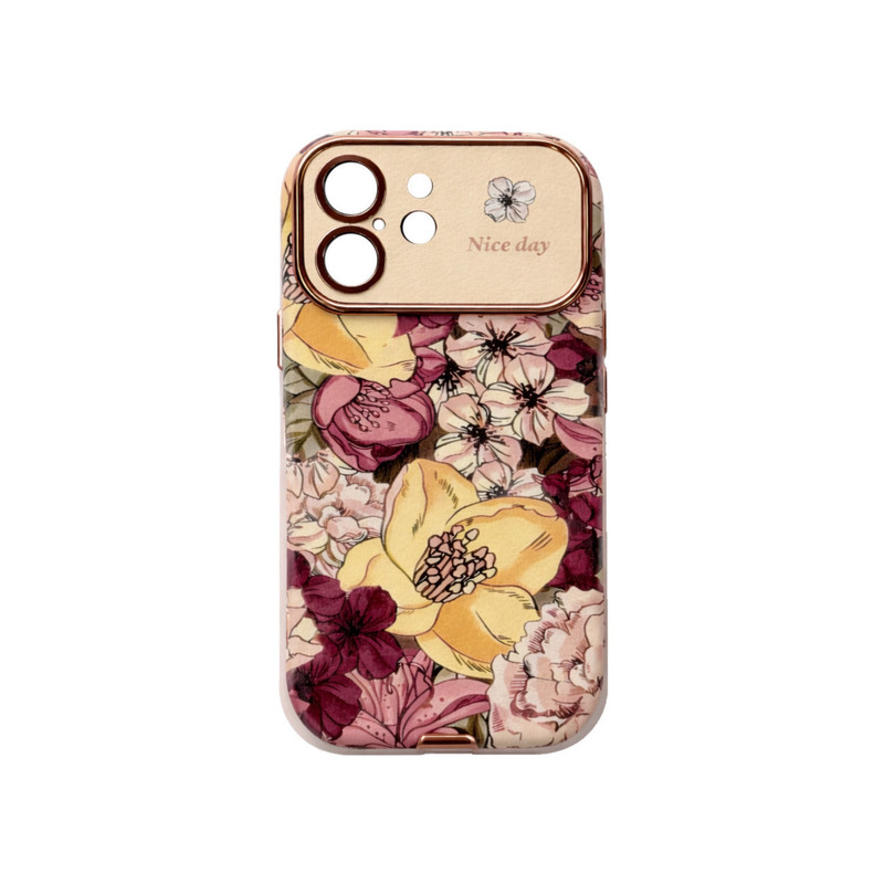 کاور مدل گل وینتیج کلاسیک کد 85 مناسب برای گوشی موبایل اپل iPhone 16