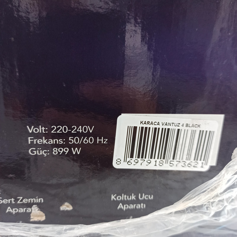 جاروبرقی کاراجا مدل 153.01.01.3034