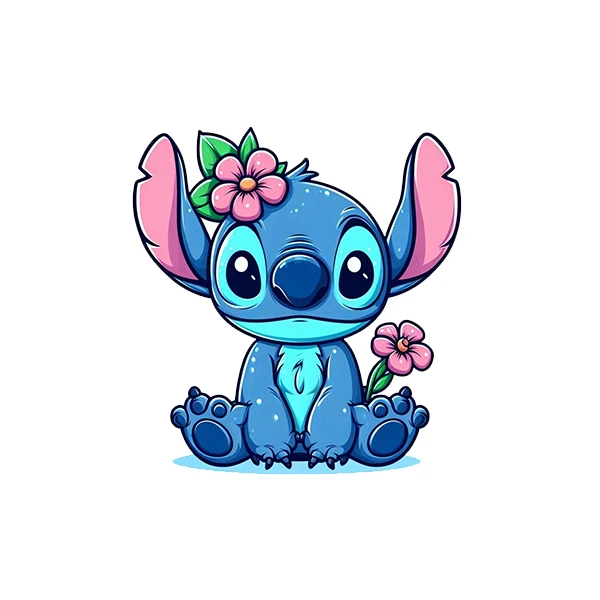 استیکر پارچه و لباس پاد آفرین طرح کارتونی استیچ کد 390