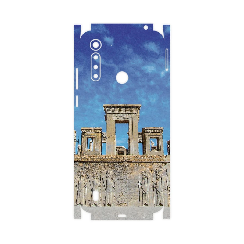 برچسب پوششی ماهوت مدل TAKHT-e-JAMSHID-FullSkin مناسب برای گوشی موبایل موتورولا Moto G8 Power Lite