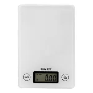 ترازو آشپزخانه دیجیتال سان ست مدل 01 حداکثر ظرفیت قابل اندازه‌گیری 5 کیلوگرم با دقت اندازه‌گیری 1 گرم