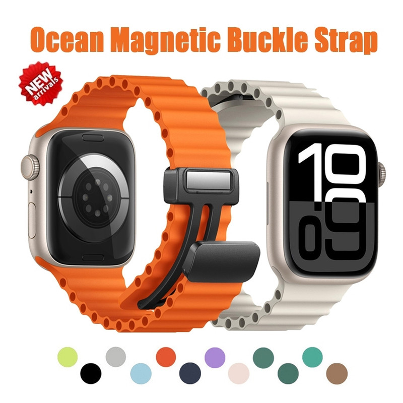 بند نایت مدل Ocean ORG KT مناسب برای اپل واچ سری 10 سایز 46 میلی متری