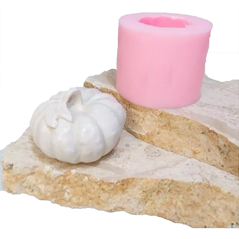 قالب شمع مدل سیلیکونی شمع کدو