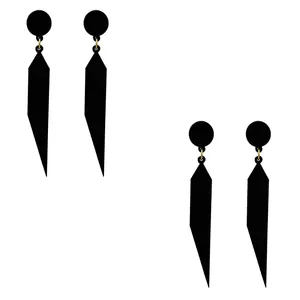 گوشواره زنانه هانستو مدل E2-071 مجموعه دو عددی