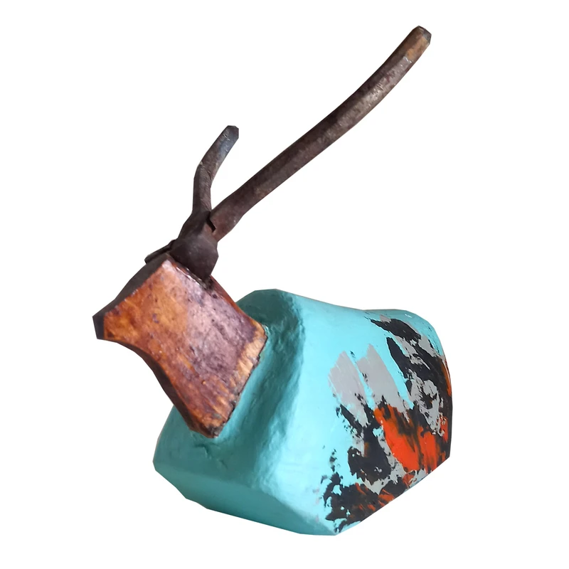 مجسمه بتنی طرح گاو مدل P.G.032