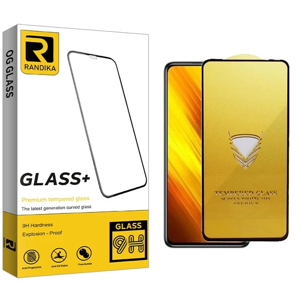 محافظ صفحه نمایش راندیکا مدل RK OG مناسب برای گوشی موبایل شیائومی Poco X3