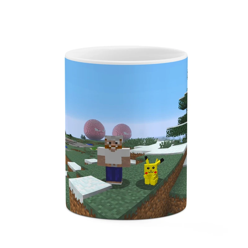 ماگ کاکتی طرح ماینکرافت minecraft مدل mgh41154