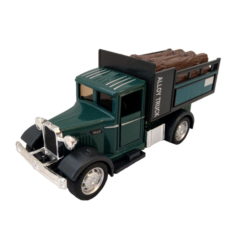 ماشین بازی مدل کامیون حمل چوب طرح کلاسیک